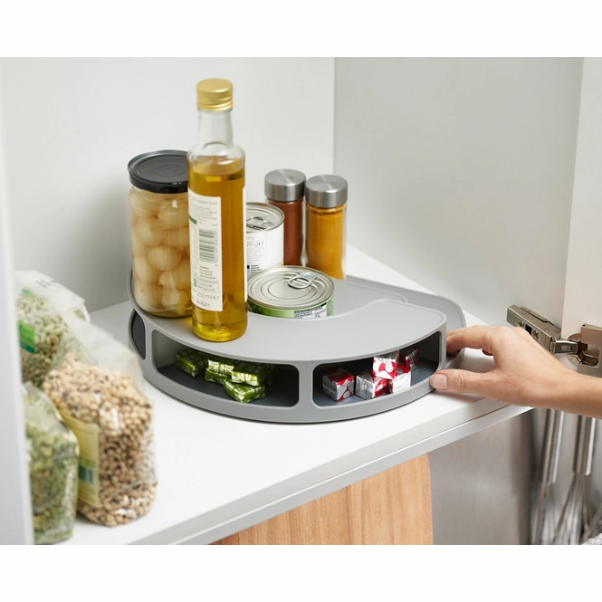 Kast Organizer Joseph Joseph CupboardStore Roterend Grijs Kookexpert